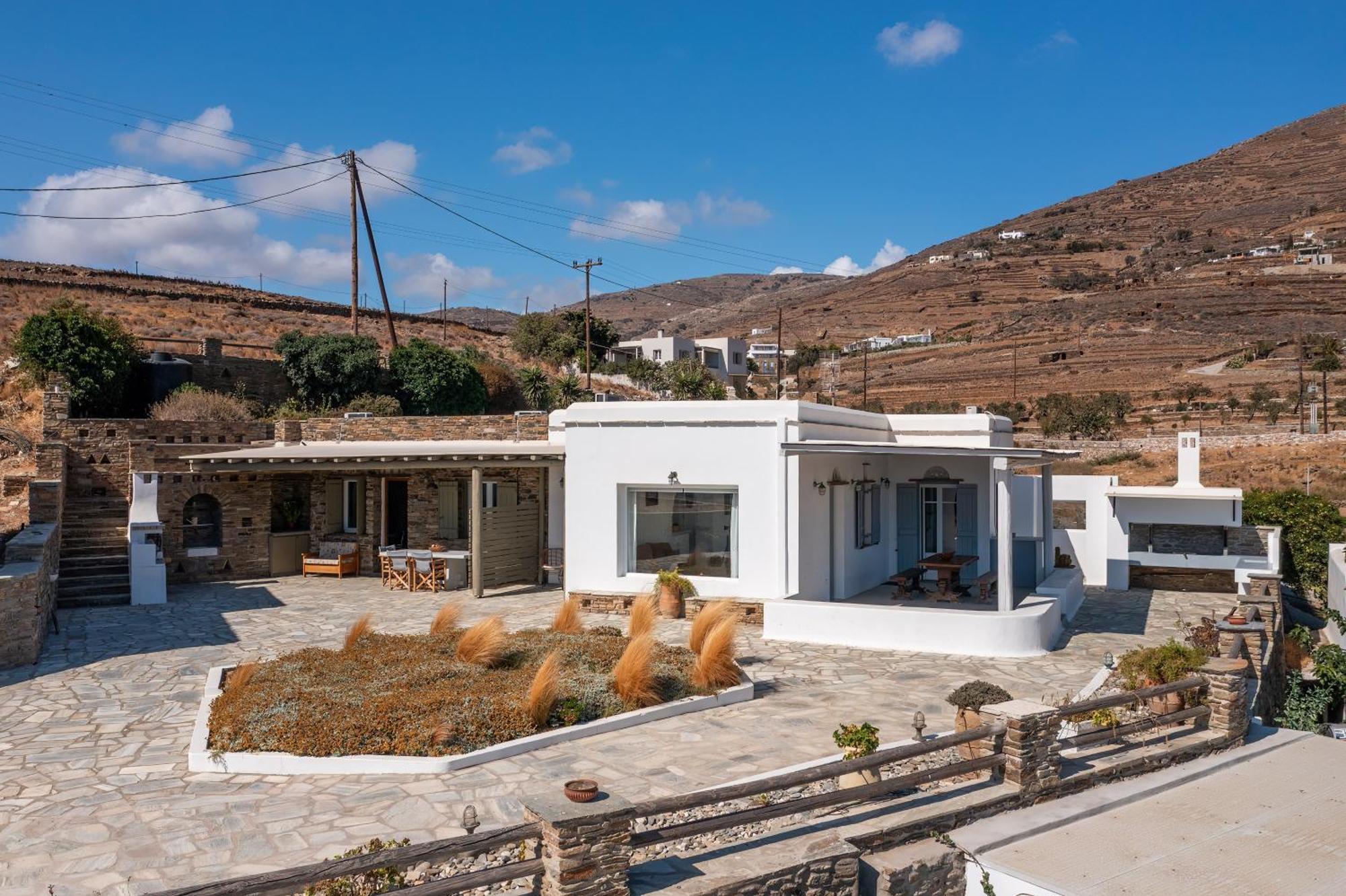 艾西奥斯索蒂斯Andrea'S Tinos House别墅 外观 照片