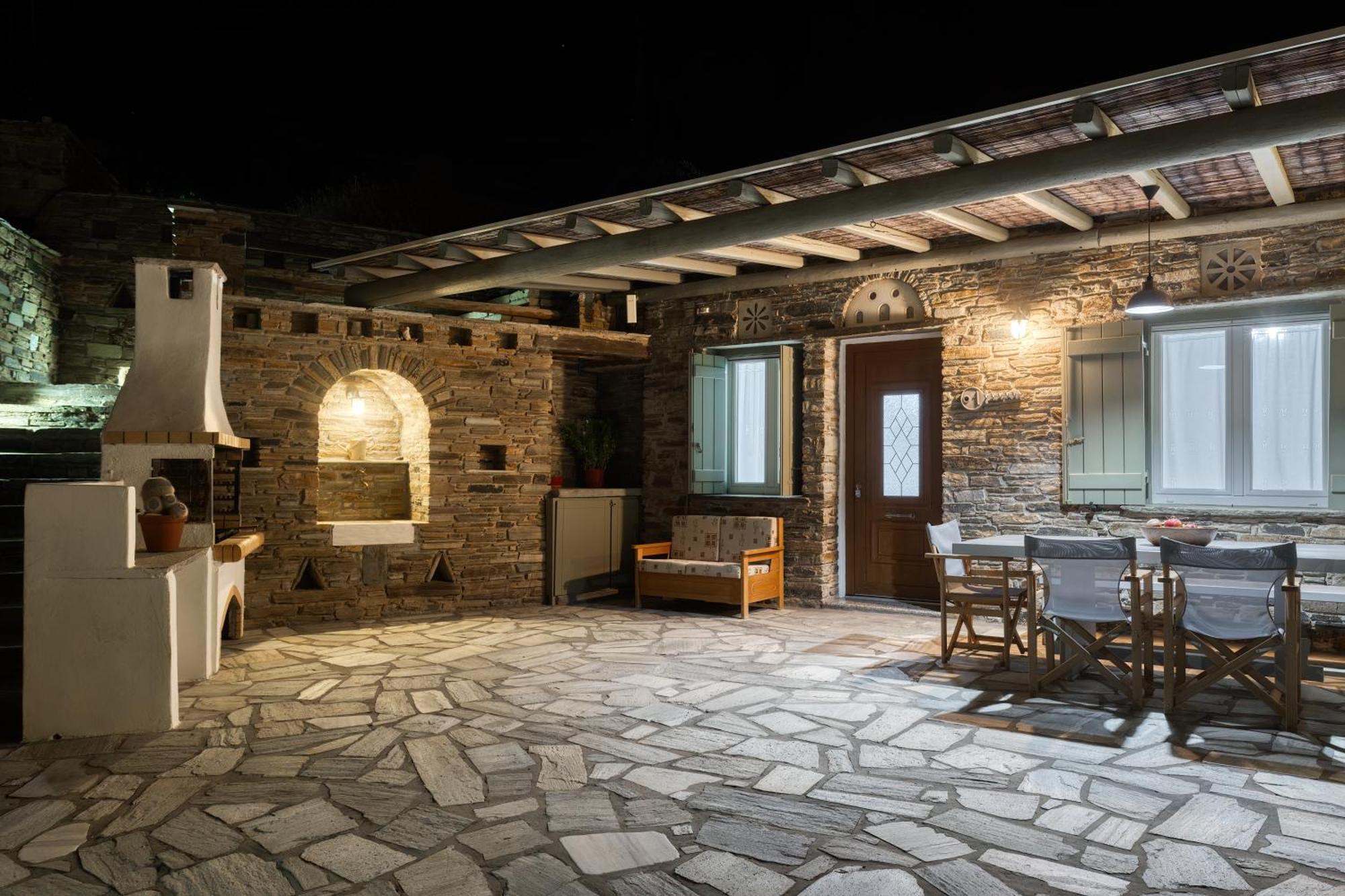 艾西奥斯索蒂斯Andrea'S Tinos House别墅 外观 照片